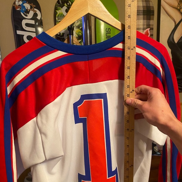 1984 U.S. Men's Olympic Hockey team jersey vintage - Picture 6 of 8